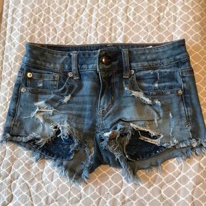 American eagle  jean shorts